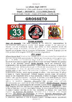 La sceda degli Ultras del Grosseto. Supplemento alla fanzine n. 191