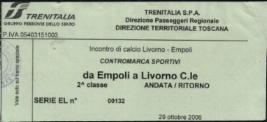 Il biglietto del treno speciale