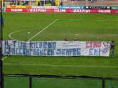 striscione Curva Nord Genoa in Genoa-Empoli