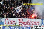 striscione dei Rangers in Empoli-Catania