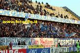 striscione dei Rangers in Empoli-Catania: "COME SEMPRE DAVANTI A TUTTI ANCHE NELL'ULTIMA DELLE TRASFERTE - CIAO EMILIANO"