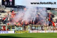 striscione Vigilantes Vicenza in Modena-Vicenza