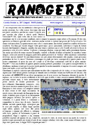 N. 211 Empoli - Modena 3-0 Serie B