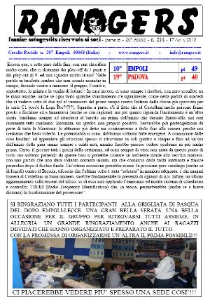 N. 214 Empoli - Padova 4-0 Serie B