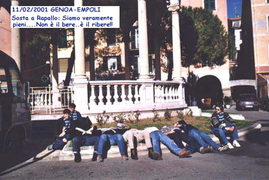 La trasferta dei briai di Genoa
